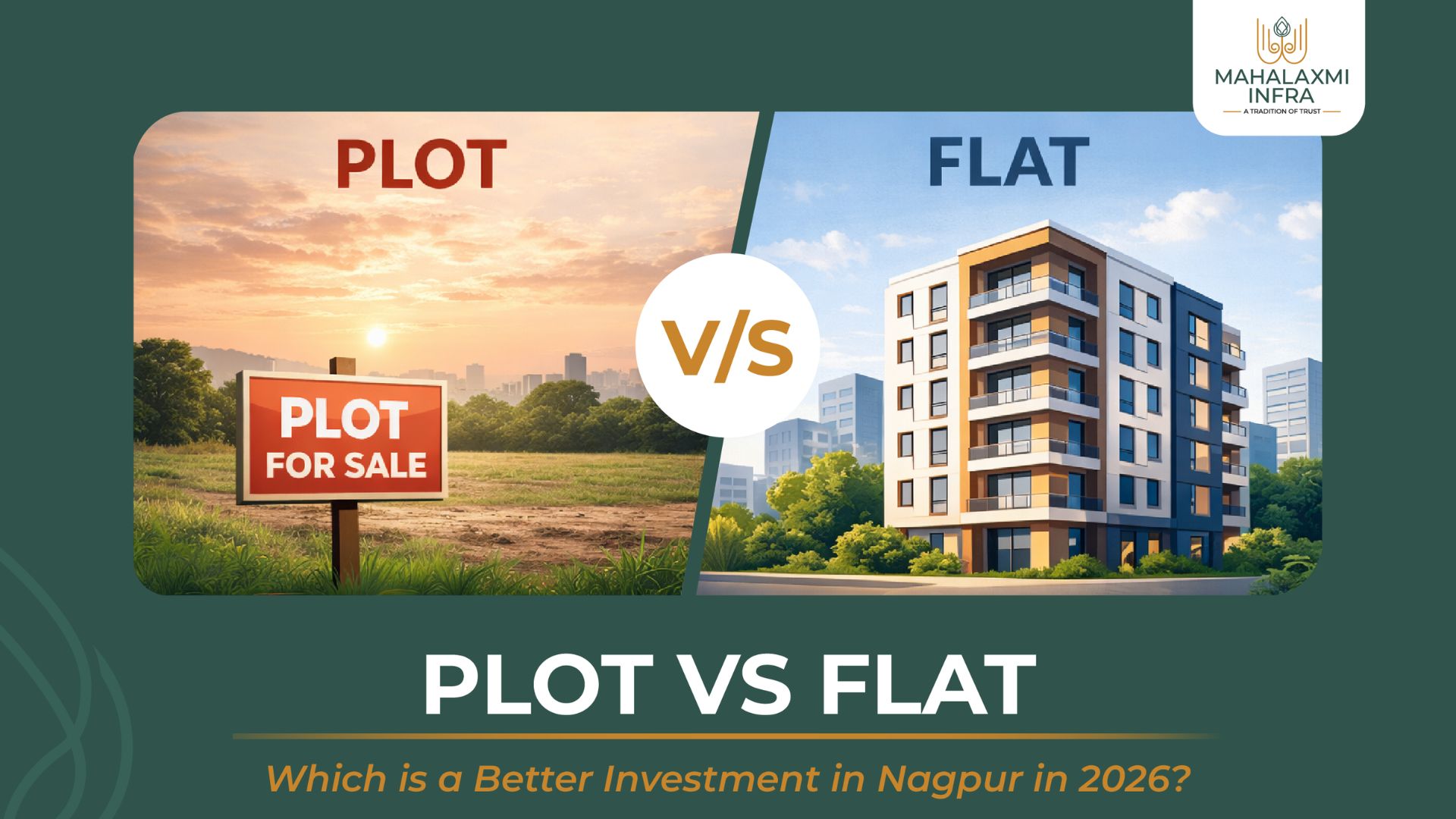 Plot vs Flat Which is a Better Investment in Nagpur in 2026?